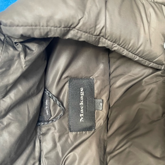 Mens mackage jacket army green - Picture 3 of 3